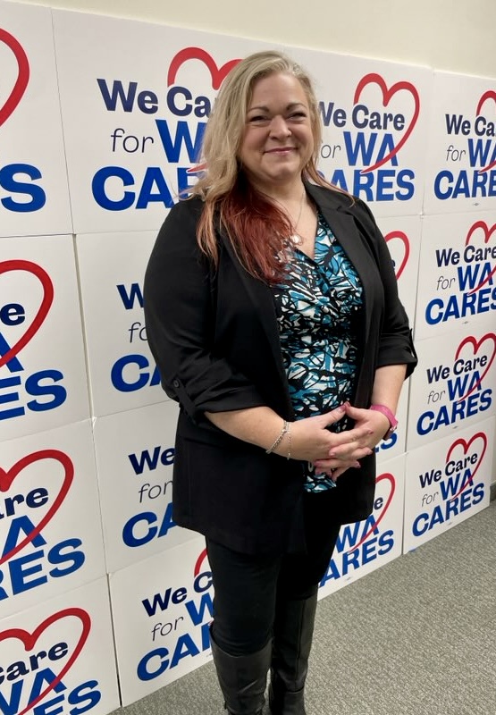 Christina at WA Cares Event